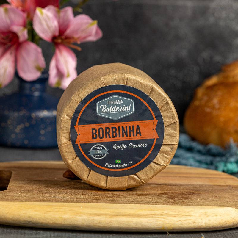 Borbinha - Queijo Artesanal Cremoso - Peça 240G